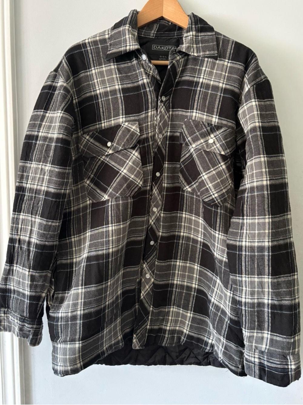 Dakota Quilted Lined Flannel Shacket Work Jacket